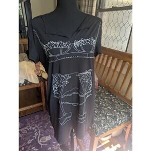 Lingerie Graphic Tee Dress